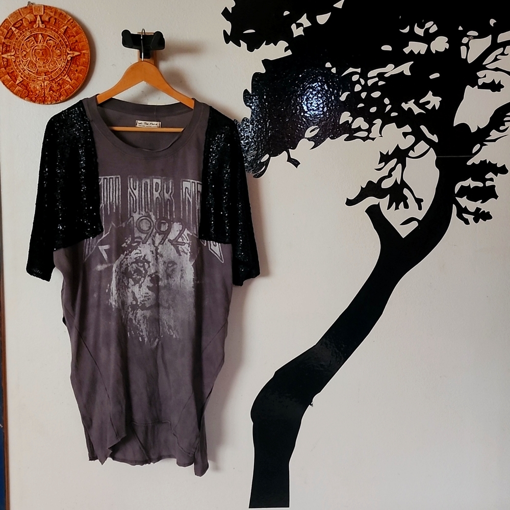 We the free oversized lion t-shirt